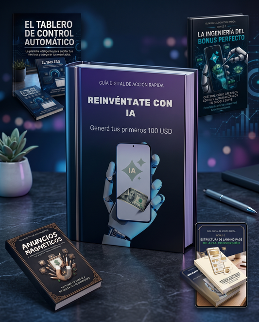 💵 Reinvéntate con IA: El Plan de 7 días para Facturar en USD 💵